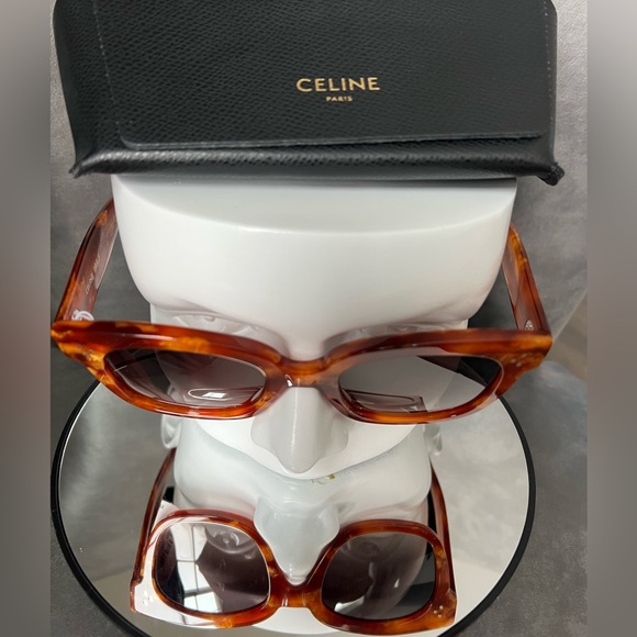 Celine Square Gradient Acetate Sunglasses CL4002UN /53K NWT 460$ - Picture 8 of 15